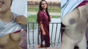 Hot Young Indian Bhabhi Showing Boobs Clips