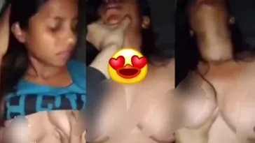 Horniest Moaning Ever! Sri Lankan Cutie Being Fingered
