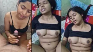 Update 🥵 Office Intern Girl Blowjob, Missionary & Leak Part II