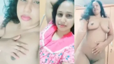 Sri Lankan Wife Night Dress Sexy MMS Video Leaked