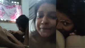 Lankan Horny Wife Lesbian Fun with Her Best Friend